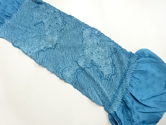 正絹　絞り　帯揚げ